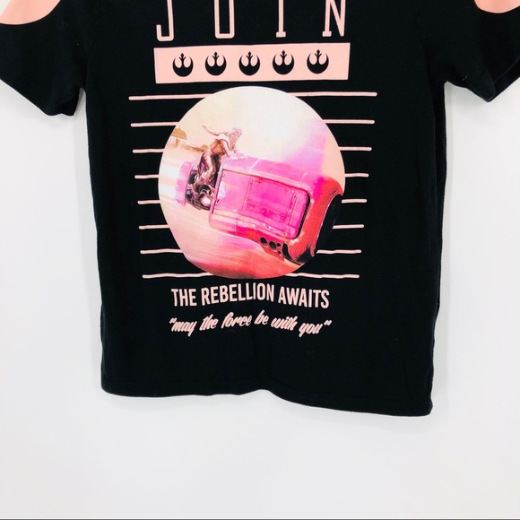 Star Wars JOIN The Rebellion Awaits T-shirt - Picture 3 of 8